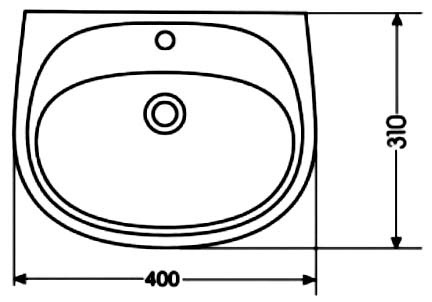 Рукомойник Santek Анимо 40 фото 3
