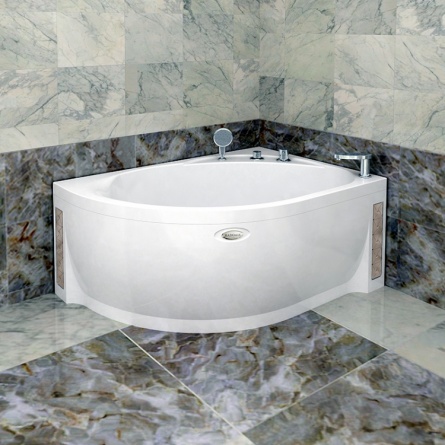 Акриловая ванна Radomir Мелани без гидромассажа, правая фото 4