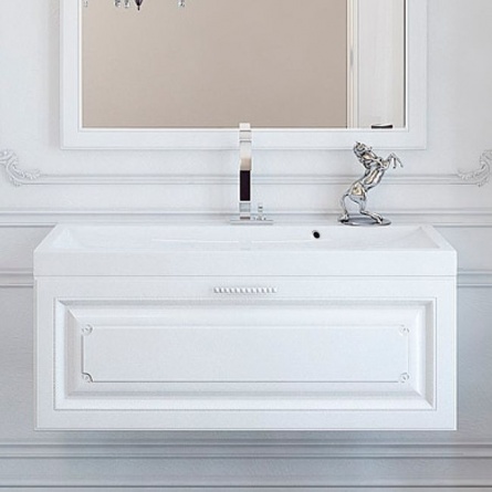 Мебель для ванной Aqwella 5 stars Империя 80 белый глянец фото 2