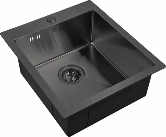 Мойка кухонная Zorg Inox PVD 4551 grafit фото 1