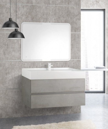 Мебель для ванной Cezares Molveno 80х46 beton фото 1
