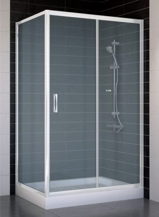 Душевой уголок Vegas Glass ZP+ZPV 110*70 01 10 стекло сатин, 110x70 фото 1