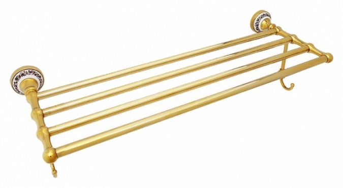 Полка Fixsen Bogema gold FX-78515G для полотенец фото 1