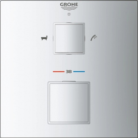 Термостат Grohe Grohtherm Cube 24155000 для ванны с душем фото 2