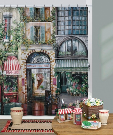 Штора для ванной Creative Bath Rue di Rivoli фото 2