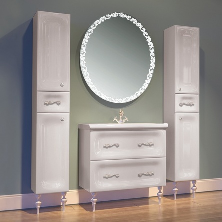 Мебель для ванной Marka One Cheri 80Н white фото 1