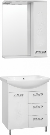 Мебель для ванной Style Line Венеция 65 белая фото 1
