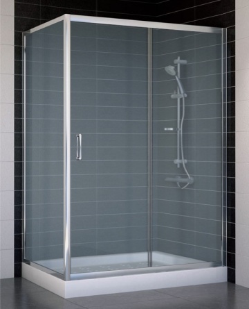 Душевой уголок Vegas Glass ZP+ZPV 130*70 08 10 стекло сатин, 130x70 фото 1