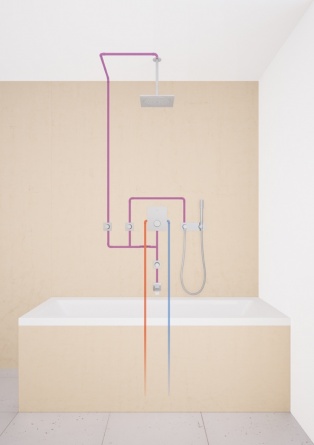 Верхний душ Grohe Rainshower F 27271000 фото 8