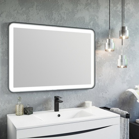 Зеркало Iddis Cloud 100 c термообогревом и подсветкой фото 1