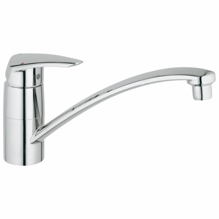 Смеситель для кухонной мойки Grohe Eurodisc с низким изливом фото 1