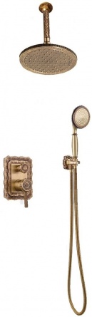Душевой комплект Bronze de Luxe Windsor 10138/1R С ВНУТРЕННЕЙ ЧАСТЬЮ фото 1