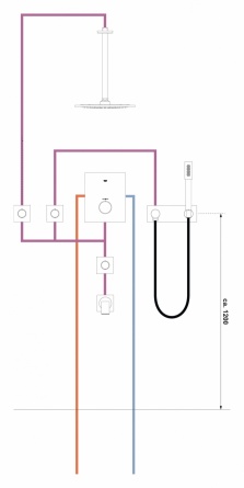 Верхний душ Grohe Rainshower F 27271000 фото 7