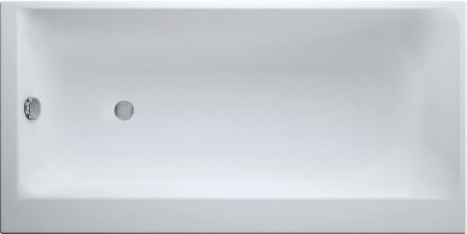 Акриловая ванна Cersanit Smart 170 R (без панели, без опоры) фото 1