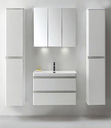 Тумба для комплекта BelBagno Energia-N 80 bianco lucido подвесная фото 2