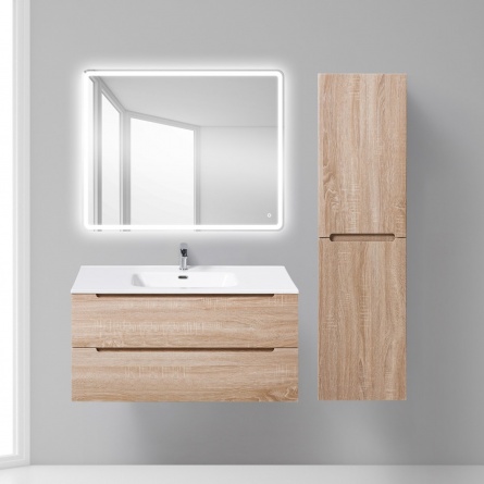 Тумба для комплекта BelBagno Etna 100 rovere bianco фото 2