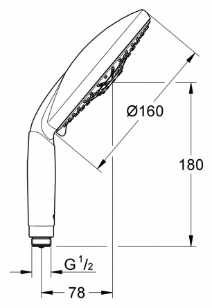 Душевая лейка Grohe Rainshower Classic фото 10