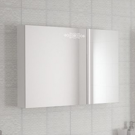 Зеркало-шкаф Ingenium Accord 90 белый глянец фото 1
