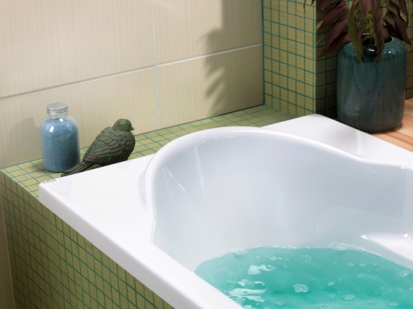 Акриловая ванна Cersanit Santana 170 ультра белый (без панели, без опоры) фото 4