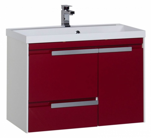 Тумба для комплекта Aquanet Тиволи 90 бордо фото 1