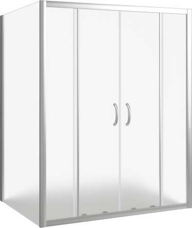 Душевой уголок Good Door Infinity WTW-TD+SP-G-CH 150x90 фото 1