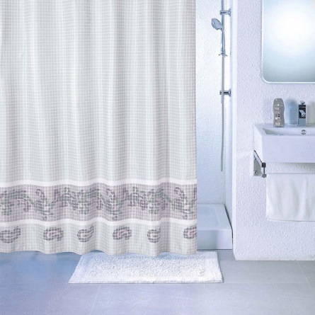 Штора для ванной Milardo Grey Fresco фото 2