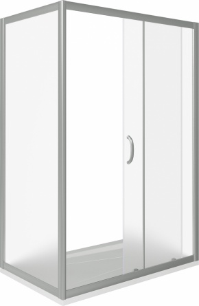 Душевой уголок Good Door Infinity WTW+SP-G-CH 120x80 фото 4