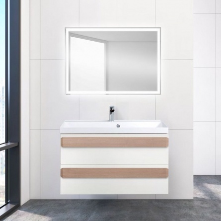 Тумба для комплекта BelBagno Aurora 90 bianco opaco фото 2
