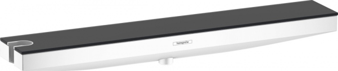 Шланговое подключение Hansgrohe Rainfinity Porter 500 26843700 с полкой и держателем фото 1