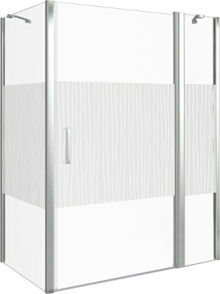 Душевой уголок Good Door Pandora WTW+SP-T-CH 140x80 фото 2