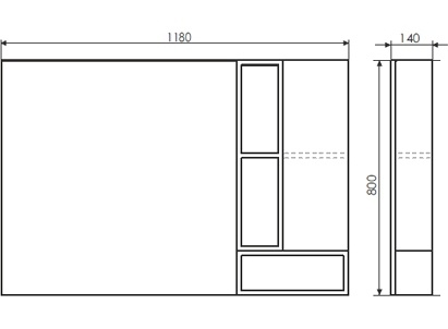 Мебель для ванной Comforty Прага 120 дуб белый фото 8