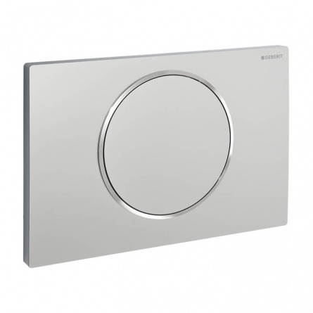 Кнопка смыва Geberit Sigma 10 белый / хром фото 2