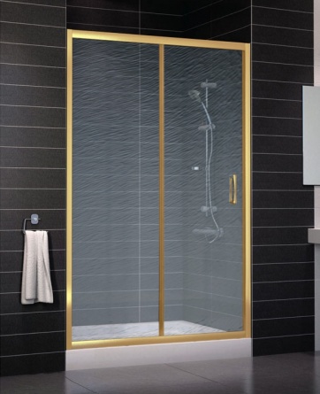 Душевая дверь в нишу Vegas Glass ZP 0125 09 02 стекло шиншилла, 125 фото 1
