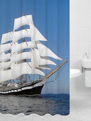Штора для ванной Bath Plus Студия Рrint DSP 3025 фото 2