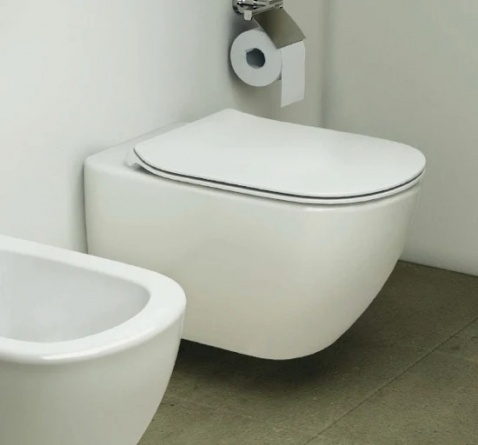 Комплект Ideal Standard Tesi T387201 унитаз + инсталляция с кнопкой смыва фото 2