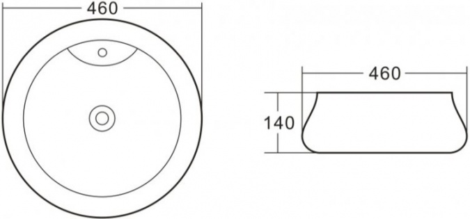 Рукомойник BelBagno BB1398 фото 3