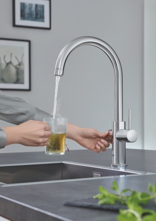Смеситель Grohe Red II Duo 30079001 для кухонной мойки, с водонагревателем фото 2
