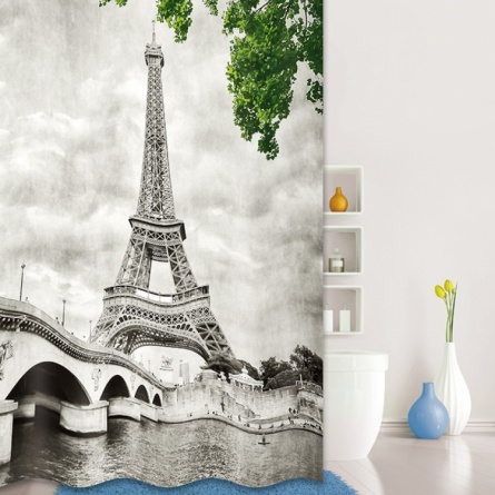 Штора для ванной Iddis Paris Days фото 2