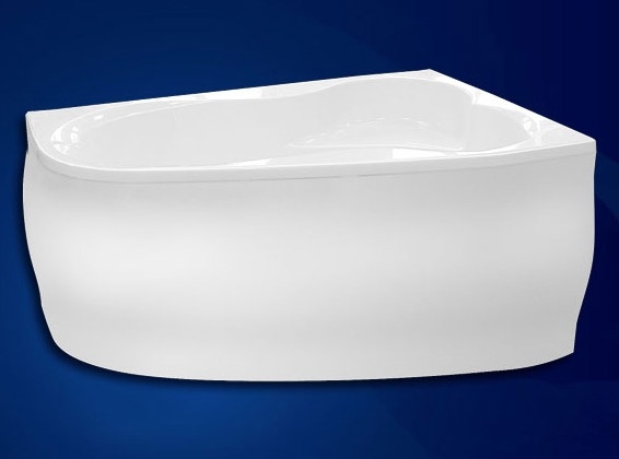 Акриловая ванна Vagnerplast Melite 160 R bianco фото 4