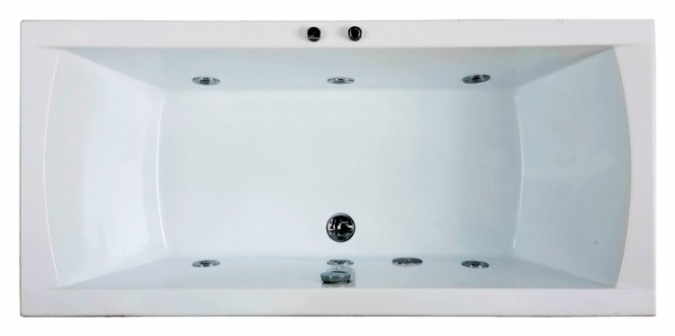 Акриловая ванна Bas Индика 170 см с г/м фото 1
