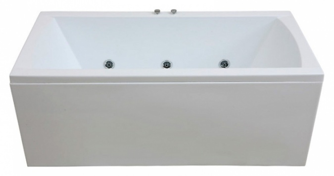 Акриловая ванна Bas Индика 170 см с г/м фото 2