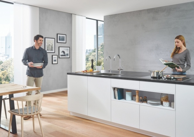 Смеситель Grohe Red II Duo 30079001 для кухонной мойки, с водонагревателем фото 7