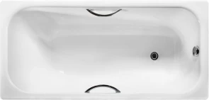 Wotte Start УР 1500х700х445  ванна чугунная c отверстиями для ручек (БП-э0001102) фото 1