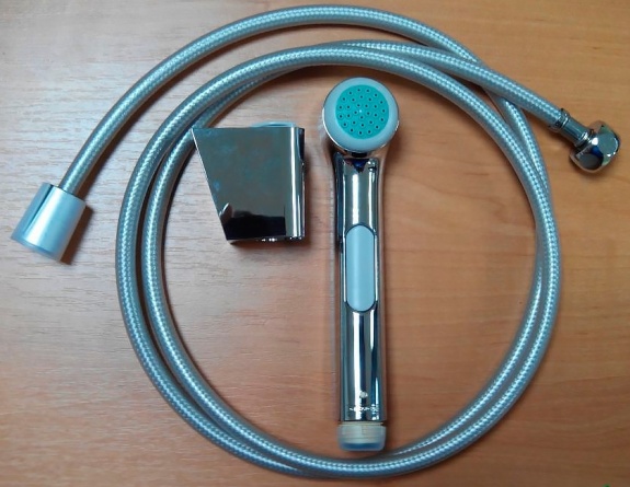 Гигиенический душ Hansgrohe 32129000 со смесителем фото 5