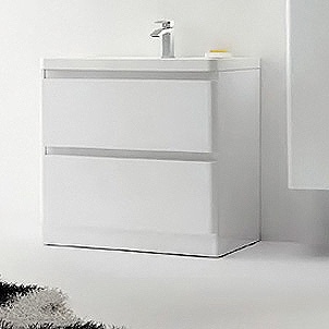 Тумба для комплекта BelBagno Energia-N 90 bianco lucido напольная фото 1