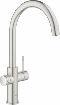 Смеситель Grohe Red II Duo 30083DC1 для кухонной мойки, с водонагревателем фото 2