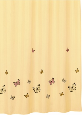Штора для ванной Iddis Yellow Butterfly фото 1