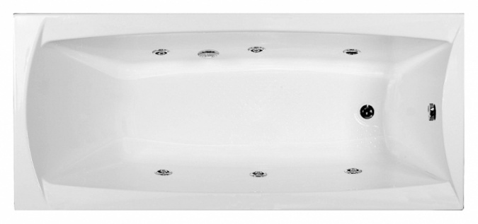 Акриловая ванна Aquanet Cariba 170x75 фото 3