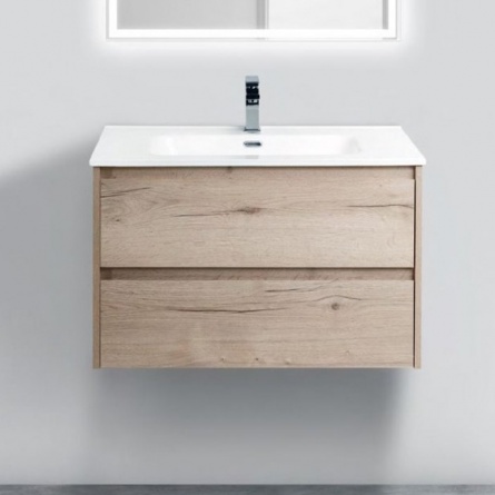 Тумба для комплекта BelBagno Kraft 80 rovere galifax bianco фото 1