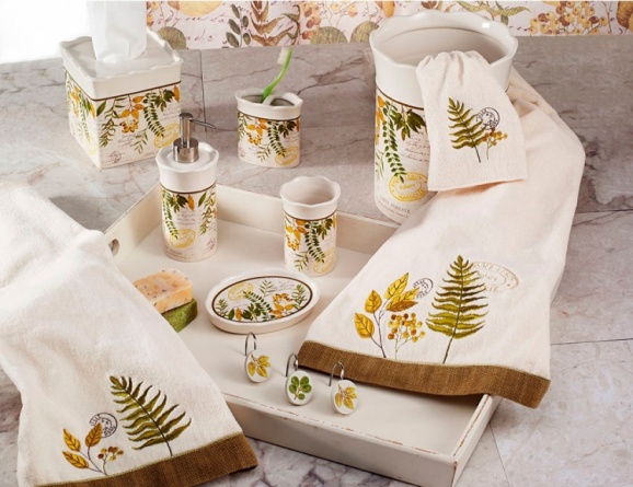 Стакан Avanti Foliage Garden для зубных щеток фото 2